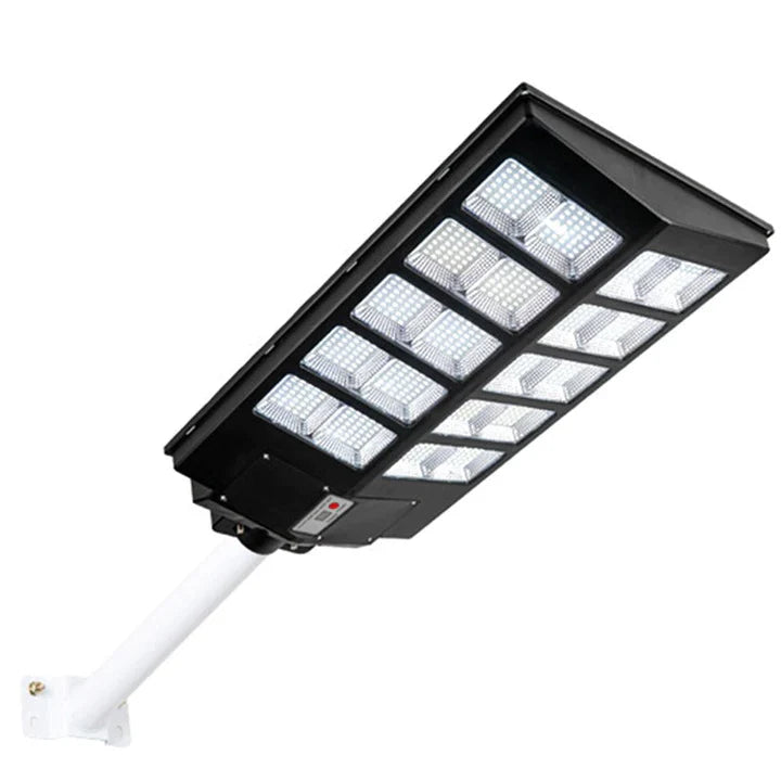 Lampa solara stradala JORTAN 600W/800W/1000W, Telecomanda, suport metalic