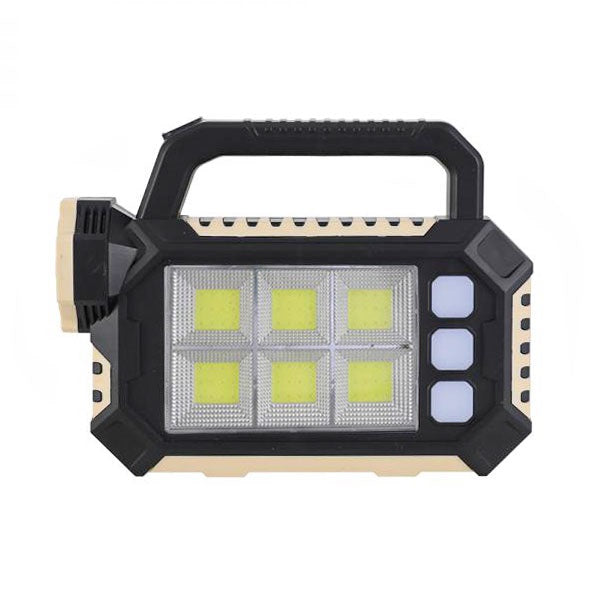 Lanterna cu lampa solara 6 LED COB, 1200 mAh, USB