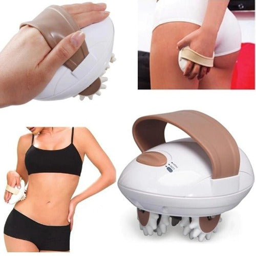 Aparat de masaj anti-celulita, Body slimmer, alb