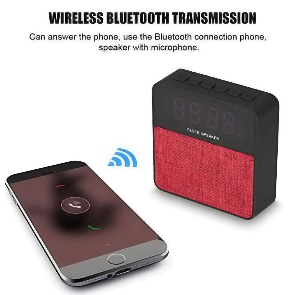 Radio portabil cu Ceas, Alarma si Bluetooth