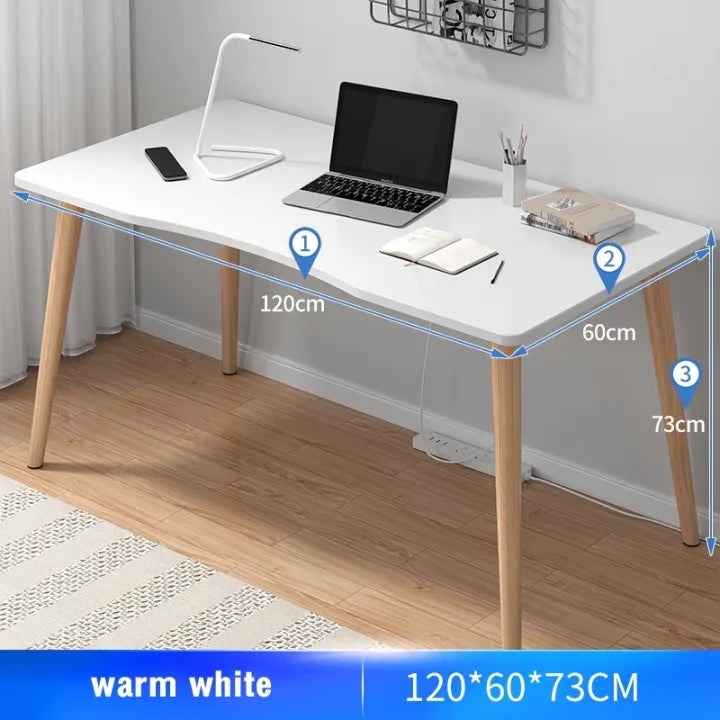 Birou ergonomic din MDF, minimalist, stil nordic, 120x60x73 cm