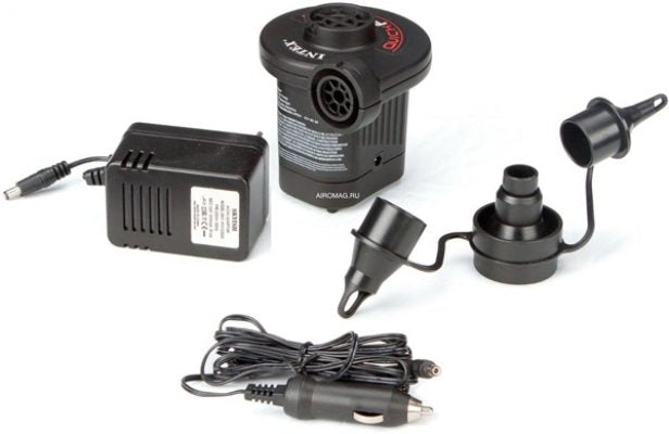 Pompa electrica Intex Quick-Fill DC, 12V, pentru barci, piscine, colace, saltele gonflabile