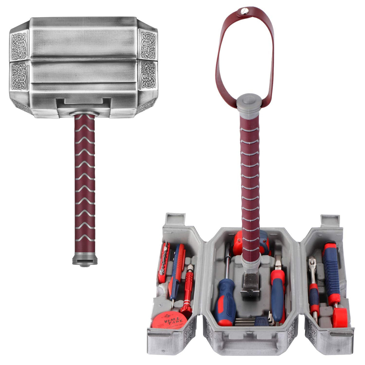 Set de scule casnice Ciocanul lui Thor, 13 în 1