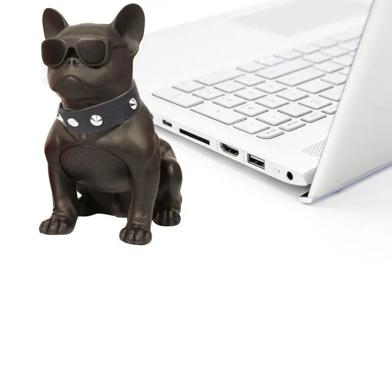 Boxa Portabila Bulldog Negru/Rosu Cu Bluetooth, Cititor USB, Card, Radio si microfon 20 X 20 x 14 cm