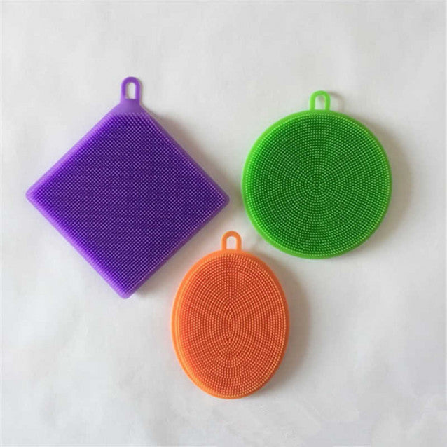 Set 3 bureti de vase din silicon Better Sponge