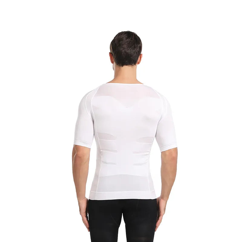 Tricou de slabit pentru barbati Slim&#39;n Lift, grad de compresie 140D