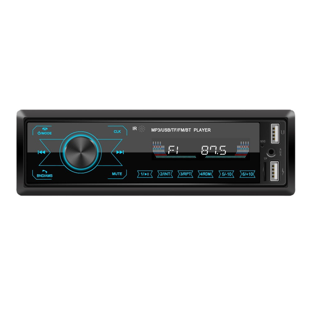 RESIGILAT - Radio MP3 player auto cu touchscreen, bluetooth, USB, microSD, AUX, 4x60W si telecomanda