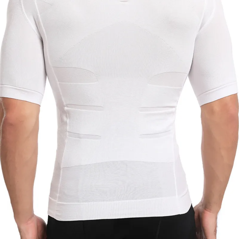 Tricou de slabit pentru barbati Slim&#39;n Lift, grad de compresie 140D