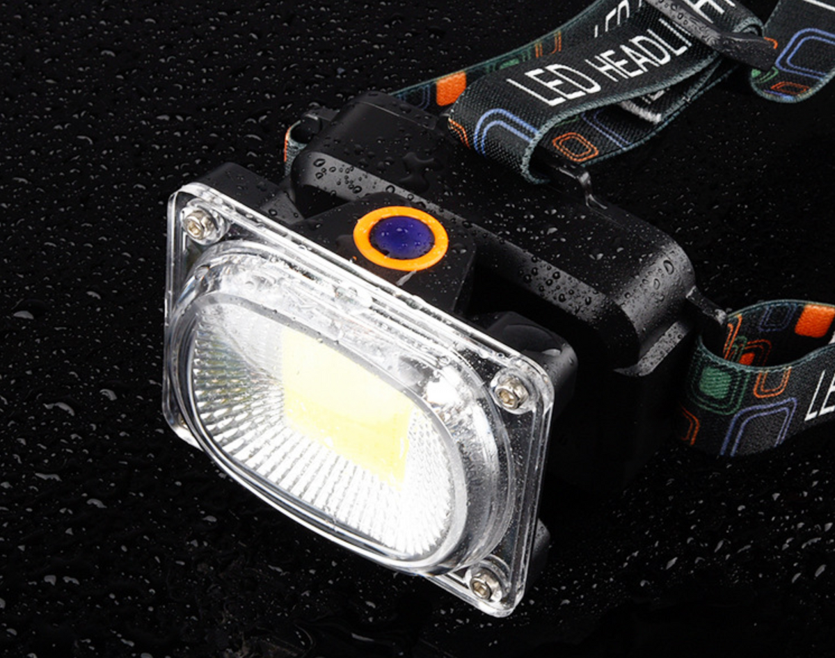 Lanterna reincarcabila de cap cu LED mare 2.5 cm, model LL-6651