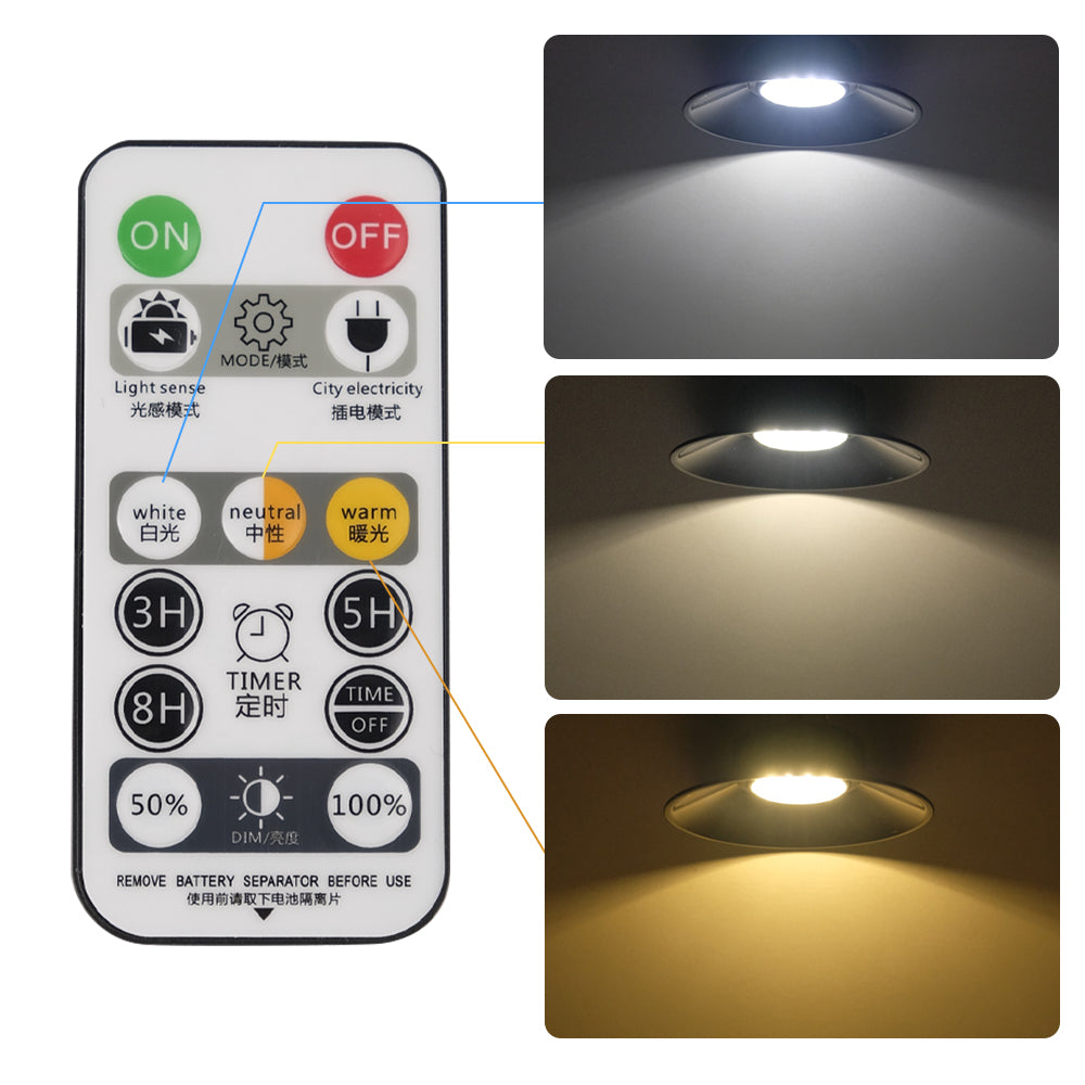 Lampa solara suspendata, cu telecomanda, 90 Lm/W