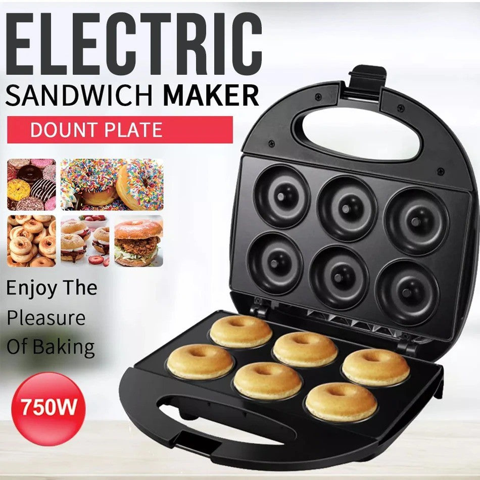 Aparat electric pentru 6 gogosi, Sonifer Donut Maker