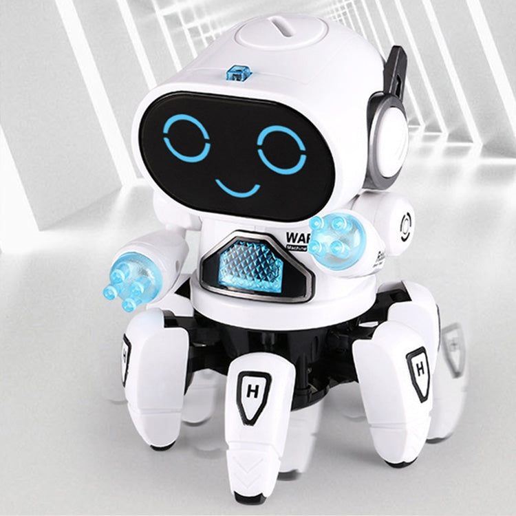 Robot interactiv pentru copii, cu LED, danseaza si canta