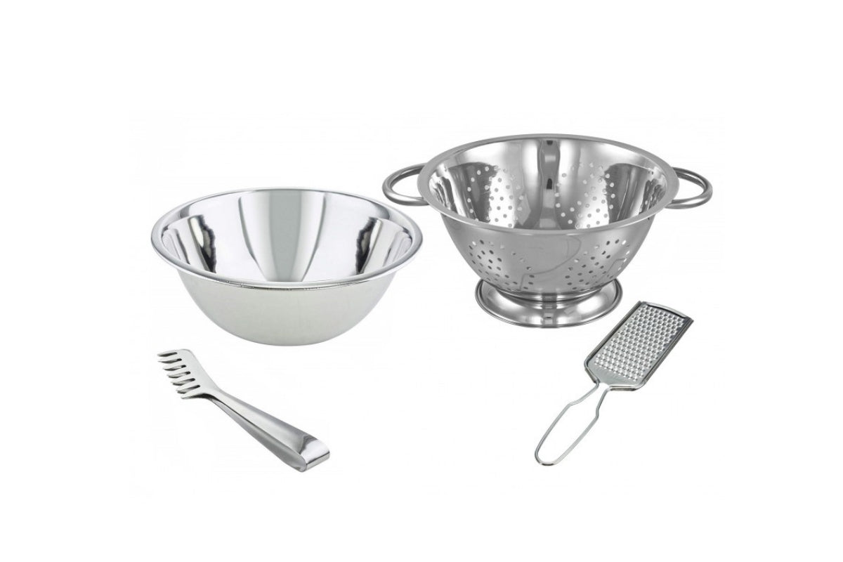 Set 4 ustensile din inox, pentru pregatirea pastelor, Grunberg