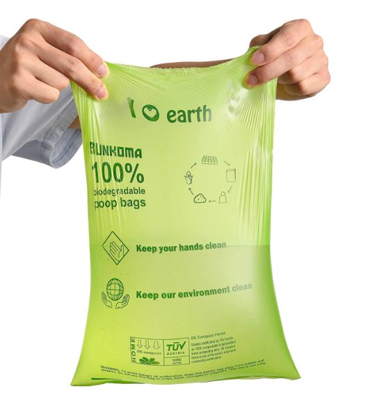 Pungi igienice biodegradabile pentru caini, pisici - poop bags 120 buc