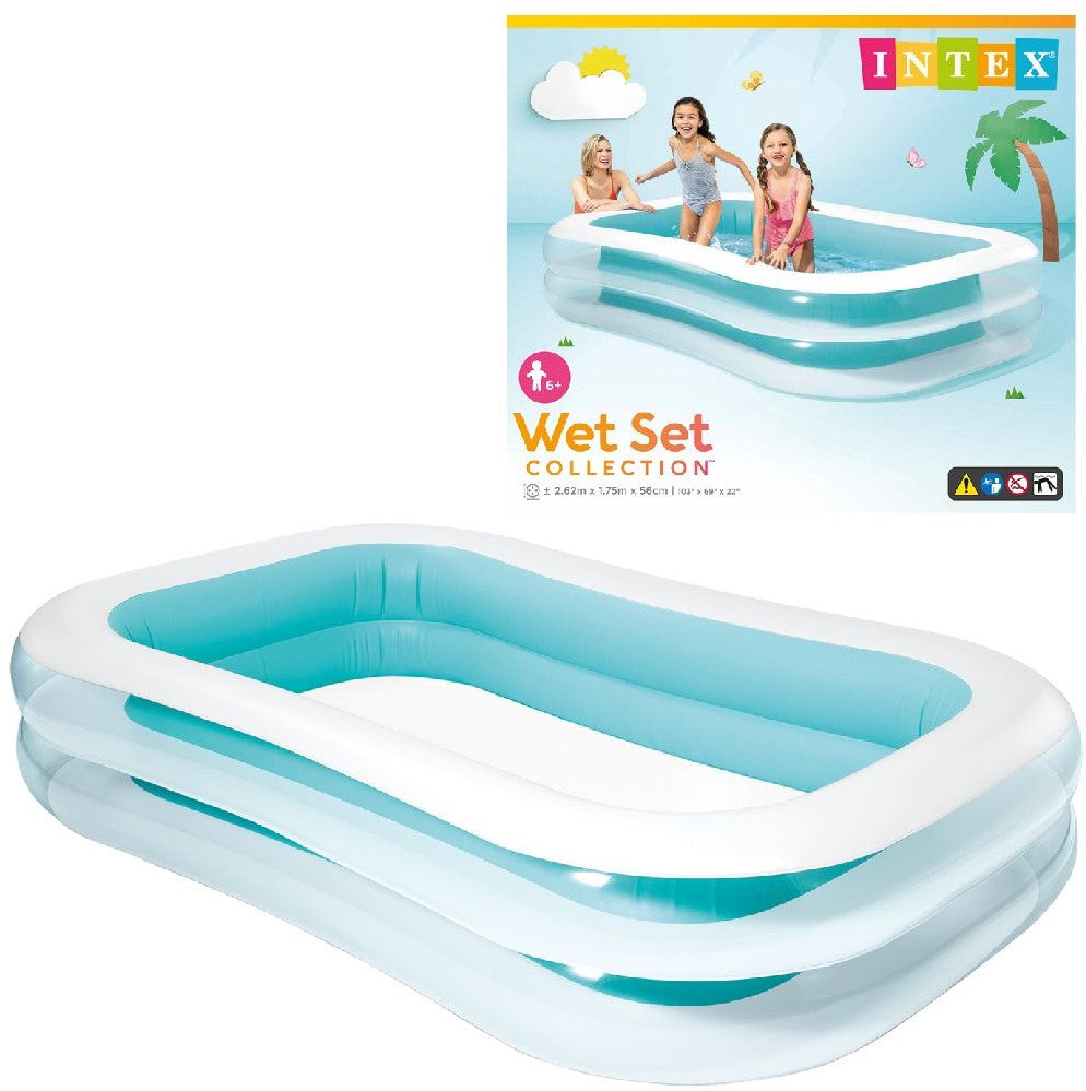 Piscina gonflabila Intex Family Swim Center Pool 56483, 262x175x56 cm, 770 L