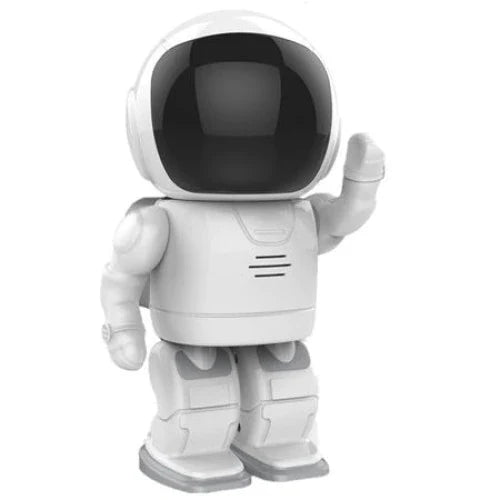 Robot Space Boy A180, Baby Monitor, cu Camera de Supraveghere IP Wireless Integrata, 960P, 1.3 MP HD, Suport Prindere, Alb