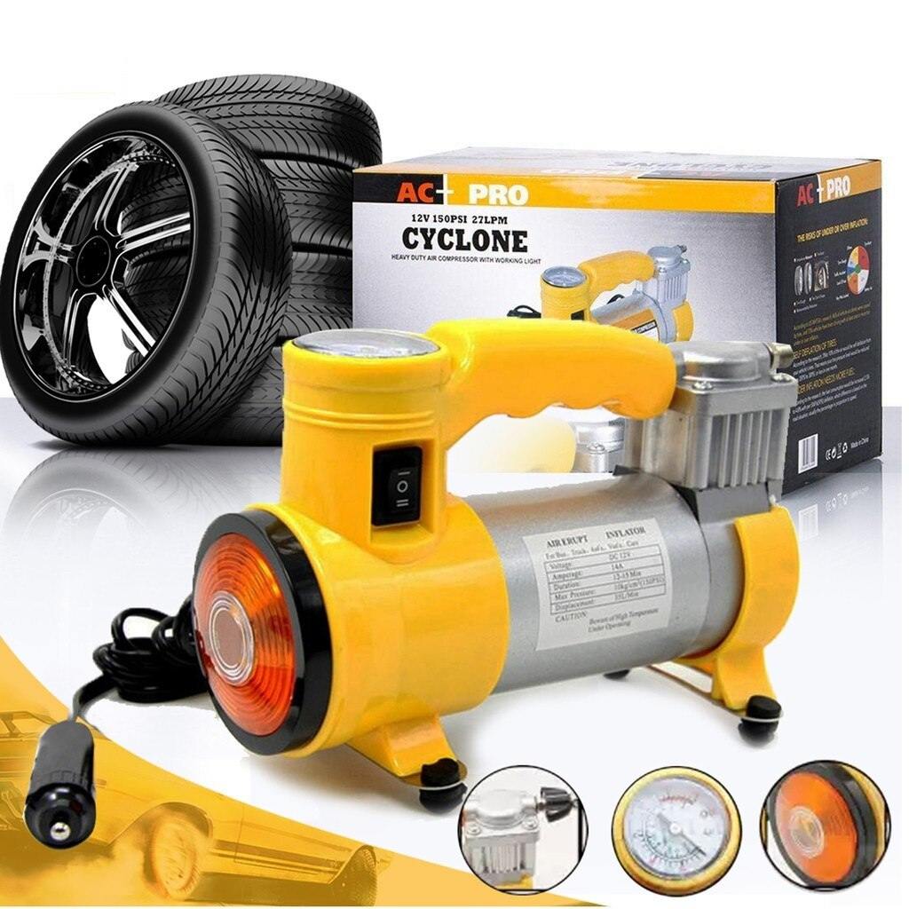 Compresor auto, Cyclone, DС-20, 12 V, 35 l / min, 150 PSI - Tenq.ro