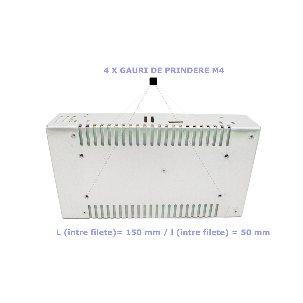 Sursa alimentare profesionala 12V 30A sau 40A comutatie carcasa metalica cu ventilator