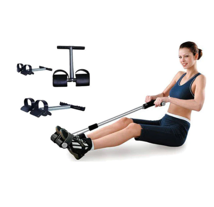 Extensor gimnastica si fitness, Tummy Trimmer, corzi elastice, exercitii abdomen, picioare si coapse