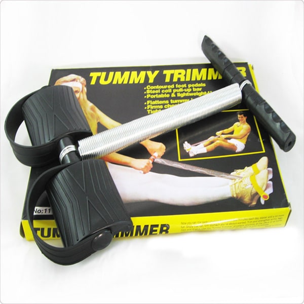 Extensor gimnastica si fitness, Tummy Trimmer, corzi elastice, exercitii abdomen, picioare si coapse