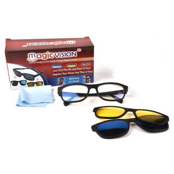 Ochelari de soare magnetici cu lentile interschimbabile Magic Vision - Tenq.ro