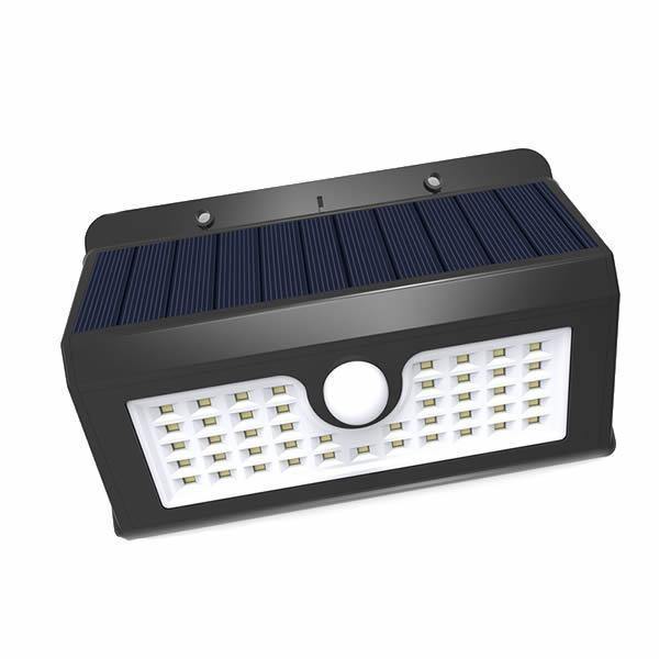 Lampa solara 45 LED cu senzor de miscare si lumina - Tenq.ro