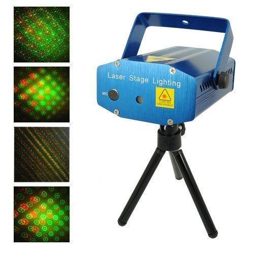 Mini Proiector laser cu 2 diode - rosu si verde - Tenq.ro