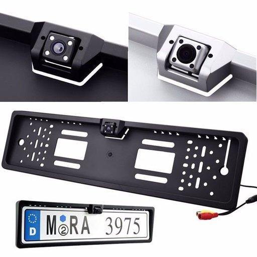 Suport pentru numar auto cu camera marsarier incorporata - Tenq.ro