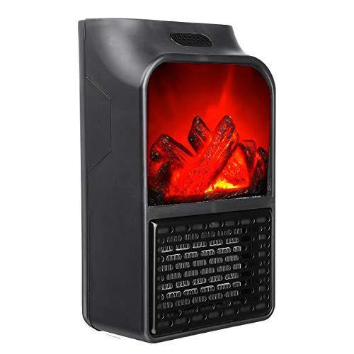 Aeroterma portabila Flame Heater 500 W, 2 niveluri temperatura, display digital - Tenq.ro