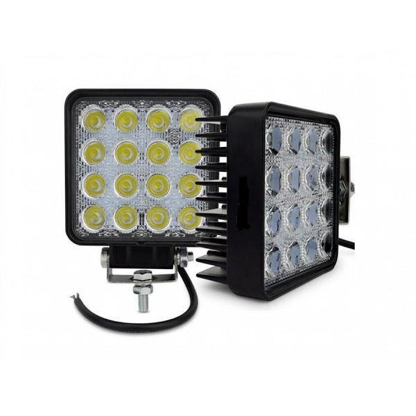 Proiector LED auto offroad 48W - Tenq.ro