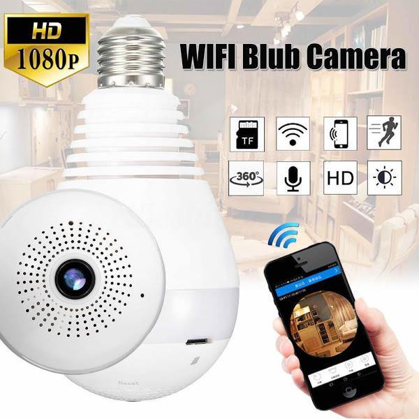 Camera de supraveghere in bec - IP Wireless HD 960P Panoramica 360 grade - Tenq.ro